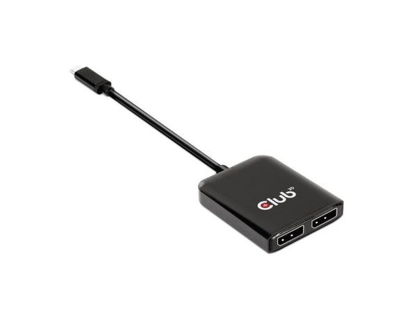 Club 3D - Video adapter - USB-C hann til DisplayPort hunn - 20 cm - 4K 60Hz støtte
