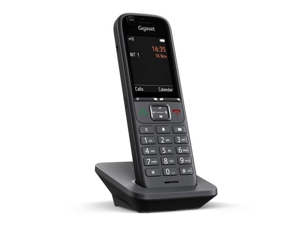 Gigaset S700H PRO - Trådløst ekstra håndsett - med Bluetooth-grensesnitt med anrops-ID - ECO DECT\GAP\CAT-iq - antrasitt