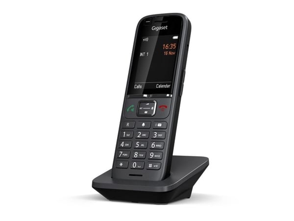 Gigaset S700H PRO - Trådløst ekstra håndsett - med Bluetooth-grensesnitt med anrops-ID - ECO DECT\GAP\CAT-iq - antrasitt