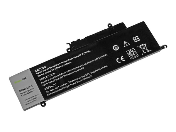 Green Cell - Batteri til bærbar PC (tilsvarer: Dell GK5KY) - litiumpolymer - 6-cellers - 3850 mAh - svart - for Dell Inspiron 15 5548, 5545; Latitu...