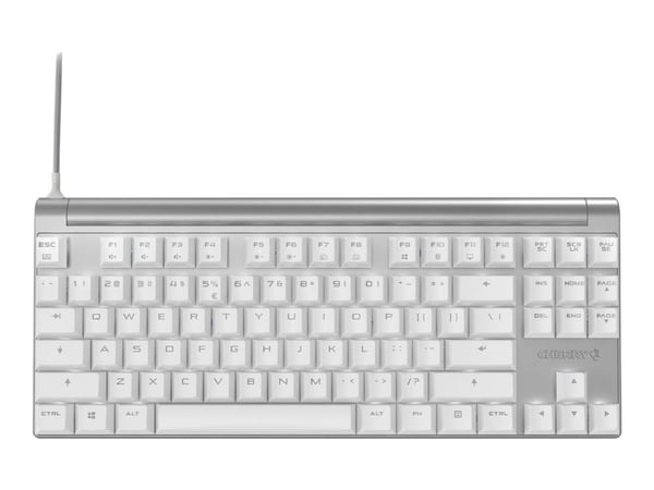 CHERRY MX-Board 8.0 - Tastatur - bakgrunnsbelyst - USB - USA - tastsvitsj: CHERRY MX Brown - svart