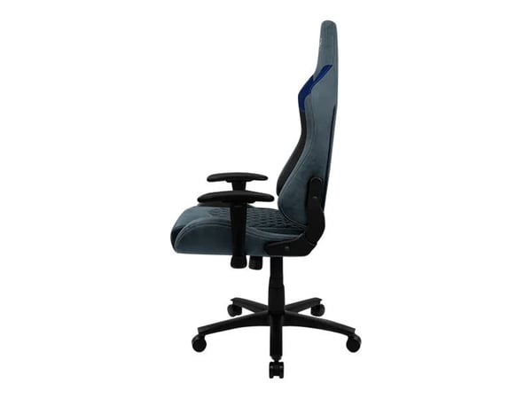AeroCool DUKE - Tuoli - ergonominen - käsinojat - T-muotoinen - kallistus - kääntyvä - mikrokuitu, hiilikuitu, keinonahka, mokka, tiheä vaahtomuovi...