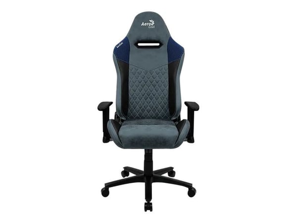 AeroCool DUKE - Tuoli - ergonominen - käsinojat - T-muotoinen - kallistus - kääntyvä - mikrokuitu, hiilikuitu, keinonahka, mokka, tiheä vaahtomuovi...