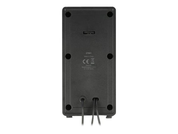 Delock - Kaiuttimet - PC:lle - 3 Watt (Yhteensä) - musta
