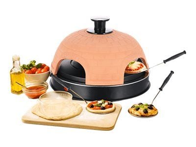 Emerio PO-115985 Pizzarette - Pizzaovn - 900 W - terrakottaoransje