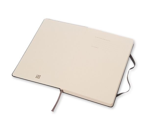 Moleskine Classic, Monokromatisk, Sort, 240 ark, 70 g/m², Prikket rutenettpapir, Innbundet (hardcover)