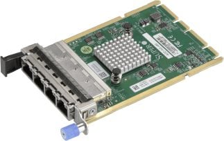 Supermicro AOC-AG-i4M - Nätverksadapter - Advanced I/O Module (AIOM) - Gigabit Ethernet x 4