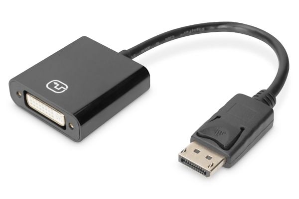 Digitus DB-340414-001-S, 0,15 m, Mini DisplayPort, DVI-I, Uros, Naaras, Suora