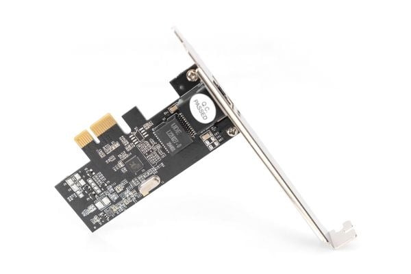 Digitus DN-10135, Sisäinen, Langallinen, PCI Express, Ethernet, 2500 Mbit/s, Musta