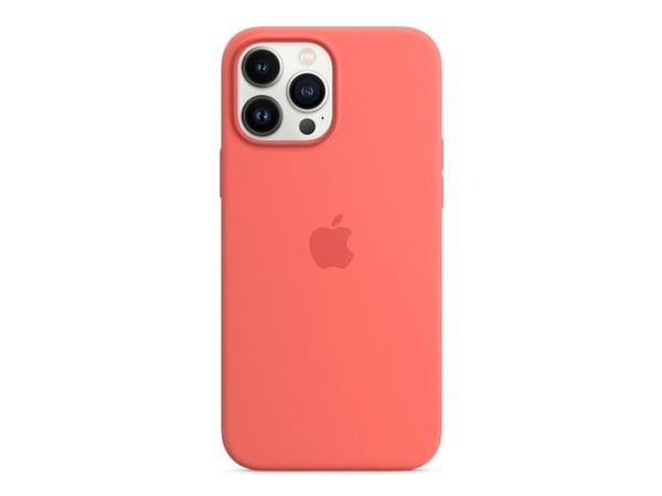 Apple - Bakdeksel til mobiltelefon - med MagSafe - silikon - rosa pomelo - for iPhone 13 Pro Max