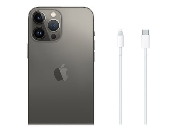 Apple iPhone 13 Pro Max - 5G smartphone - dobbelt-SIM / Internminne 512 GB - OLED-display - 6.7" - 2778 x 1284 piksler (120 Hz) - 3x bakkamera 12 M...