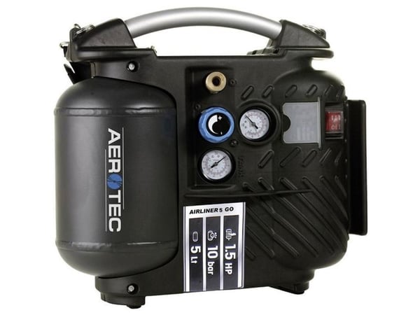 Aerotec Airliner 5 Go trykkluftkompressor kjelekapasitet 5 l 10 bar (200680)