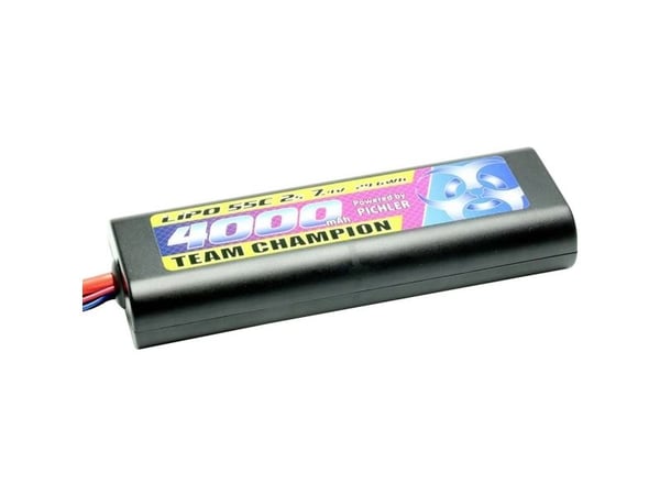 Pichler Modellbau batteripakke til modellbygging (LiPo) 7.4 V 4000 mAh, celletype: 2, 55 C, Hardcase, Deans, T-kontakt