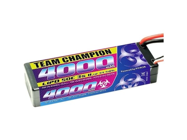 Pichler Modellbau batteripakke (LiPo) 11,1 V 4000 mAh celler: 3 50C hardcase Deans, T-kontakt