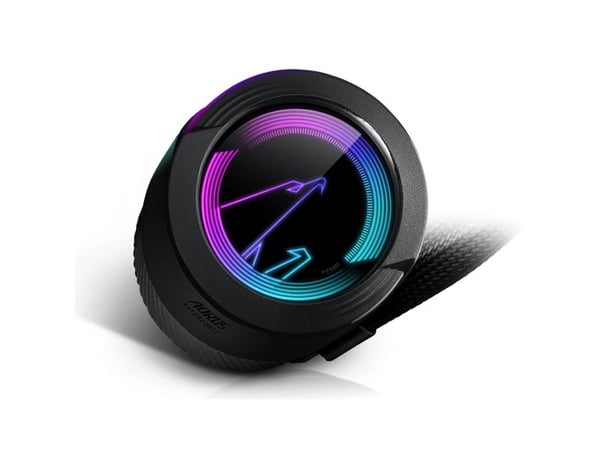 Gigabyte AORUS WATERFORCE 240, All-in-one-nesteenjäähdytin, 12 cm, 56,47 cfm, Musta