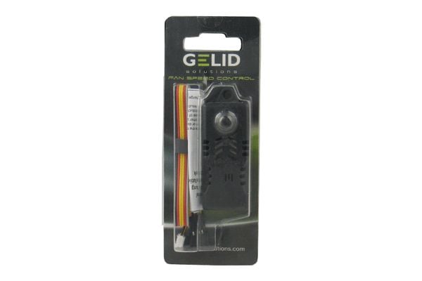 Gelid Solutions Fan Speed Control, Svart, 12 V, 5 V, 700 mA, 12 W, 62 x 19 x 25 mm