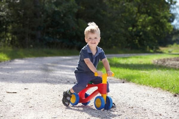 Lena My First Scooter Multicoloured, 1,5 år, 4 hjul, Blå, Grønn, Oransje, Rød