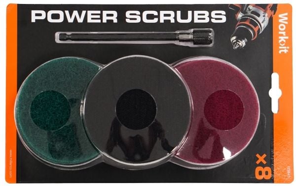 Work>it by Millarco® power scrubs 8 dele sliberondeller til