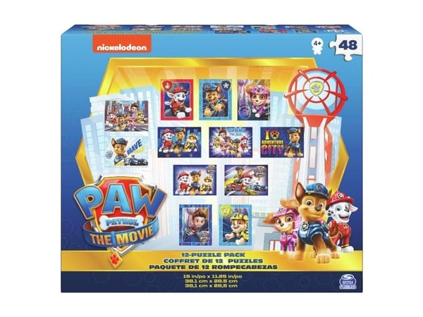 Paw Patrol 12 in 1 palapelit