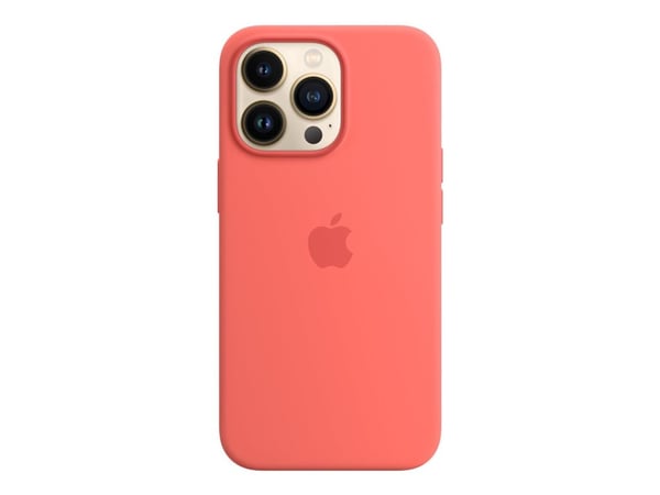 Apple - Bakdeksel til mobiltelefon - med MagSafe - silikon - rosa pomelo - for iPhone 13 Pro