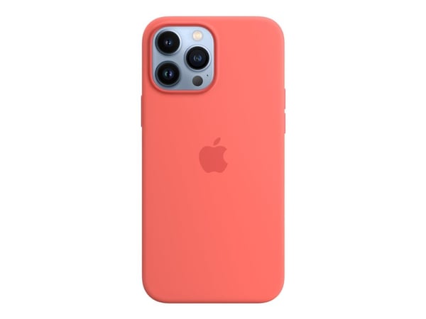 Apple - Bakdeksel til mobiltelefon - med MagSafe - silikon - rosa pomelo - for iPhone 13 Pro Max