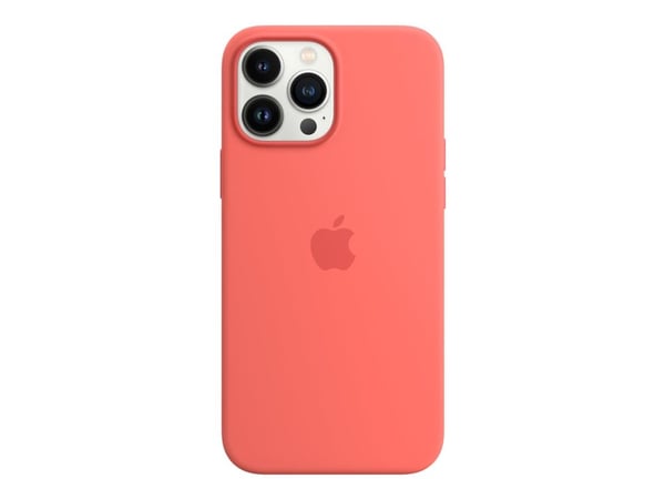 Apple - Bakdeksel til mobiltelefon - med MagSafe - silikon - rosa pomelo - for iPhone 13 Pro Max
