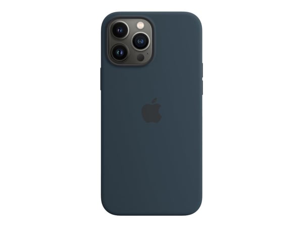 Apple - Baksidedeksel for mobiltelefon - med MagSafe - silikon - avgrunnsblå - for iPhone 13 Pro Max