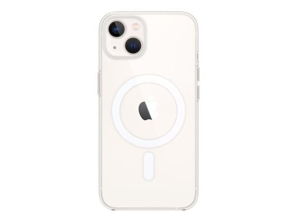 Apple - Baksidesskydd för mobiltelefon - med MagSafe - polykarbonat - klar - för iPhone 13