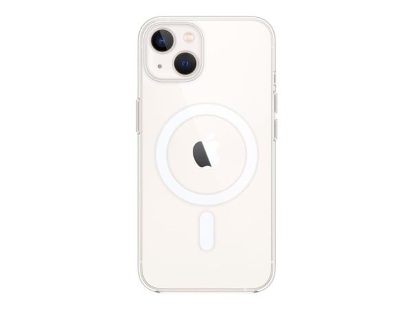 Apple - Baksidesskydd för mobiltelefon - med MagSafe - polykarbonat - klar - för iPhone 13