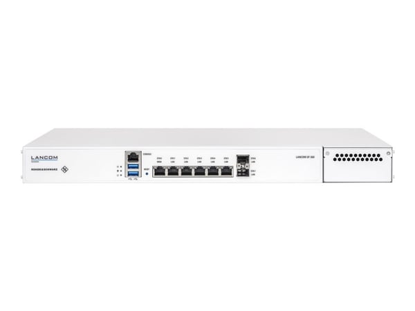 LANCOM R&S Unified Firewall UF-360 - Brannvegg - 8 porter - 1GbE - 1U - rackmonterbar