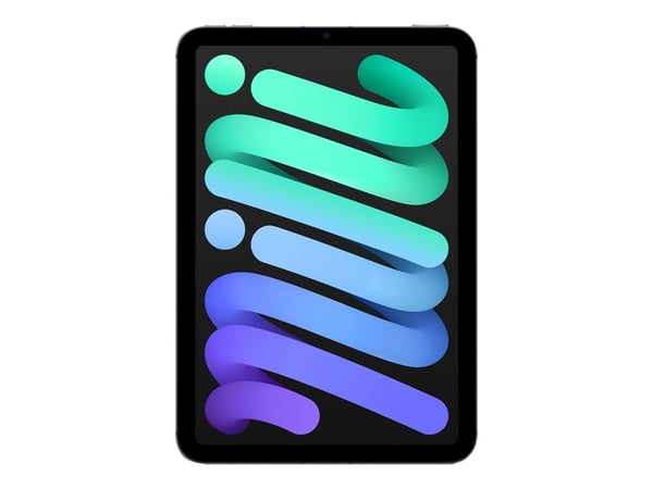 Apple iPad mini Wi-Fi + Cellular - 6. generasjon - tablet - 256 GB - 8.3" IPS (2266 x 1488) - 3G, 4G, 5G - romgrå