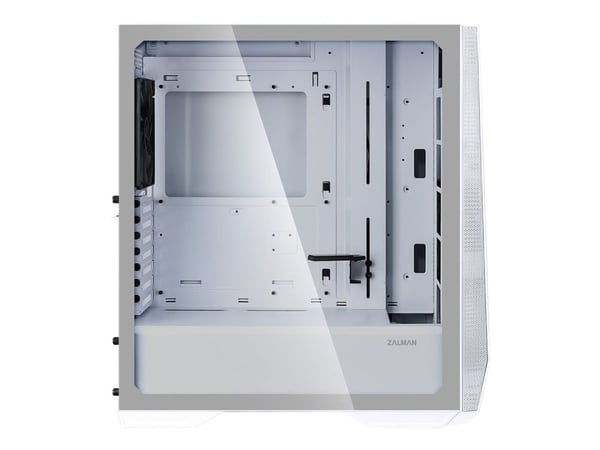 Zalman Z9 Iceberg - Mid tower - utökad ATX - genomskinlig sidopanel (härdat glas) - vit - USB/ljud