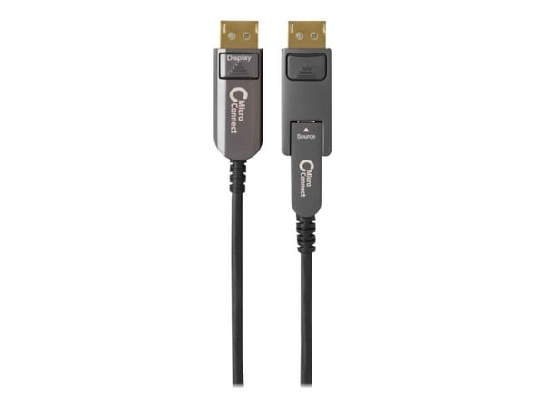 MicroConnect Premium - DisplayPort-kabelsett - DisplayPort 1.4 - støtter 8K 60 Hz (7680 x 4320) - Sort (DP-MMG-5000MBV1.4OP)