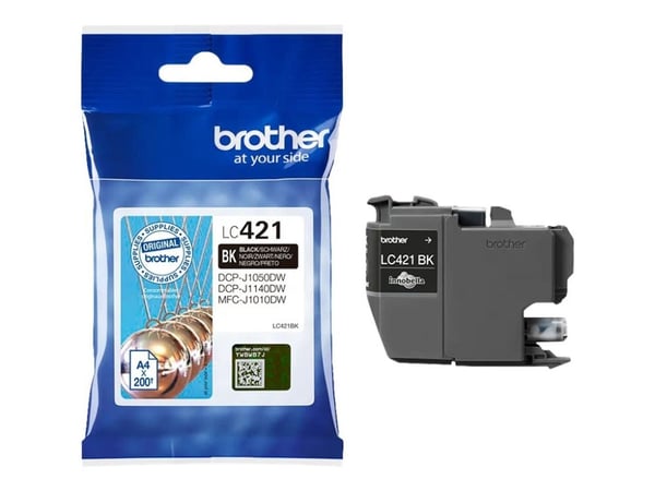 Brother LC421BK - Svart