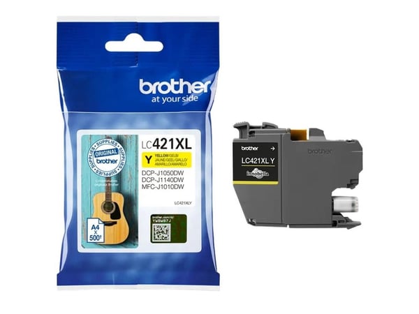 Brother LC421XLY - Høy ytelse