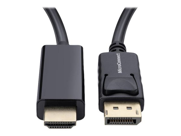 Microconnect MC-DP-HDMI-200, 2 m, DisplayPort, HDMI, Uros, Uros, Suora