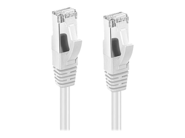 MicroConnect - Koblingskabel - RJ-45 (hann) til RJ-45 (hann) - 25 cm - 6 mm - S/FTP - CAT 6a - halogenfri, innendørs, formstøpt, rund, uten hindrin...