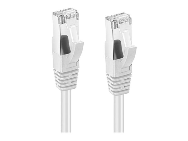 MicroConnect - Koblingskabel - RJ-45 (hann) til RJ-45 (hann) - 1 m - 6 mm - S/FTP - CAT 6a - halogenfri, innendørs, formstøpt, rund, uten hindringe...