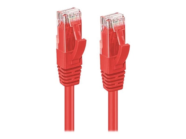 MicroConnect - Koblingskabel - RJ-45 (hann) til RJ-45 (hann) - 25 cm - 5 mm - UTP - CAT 6a - med støvel, halogenfri, innendørs, formstøpt, rund, ut...