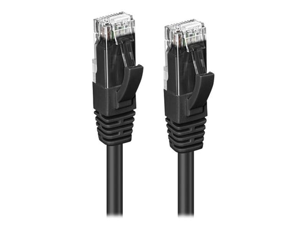MicroConnect - Koblingskabel - RJ-45 (hann) til RJ-45 (hann) - 3 m - 5 mm - UTP - CAT 6a - halogenfri, innendørs, formstøpt, rund, uten hindringer ...