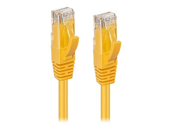 MicroConnect - Koblingskabel - RJ-45 (hann) til RJ-45 (hann) - 15 m - 5 mm - UTP - CAT 6a - halogenfri, innendørs, formstøpt, rund, uten hindringer...