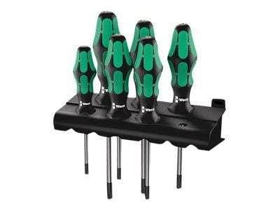 Wera Kraftform Plus 367/6 TORX HF - Skrutrekkersett - 6 deler - inn bakke