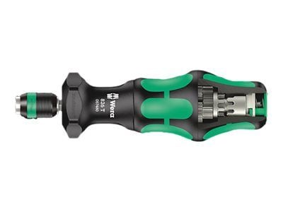 Wera Kraftform Kompakt Turbo - Skrutrekkerhåndtak - 146 mm - 6.35 mm