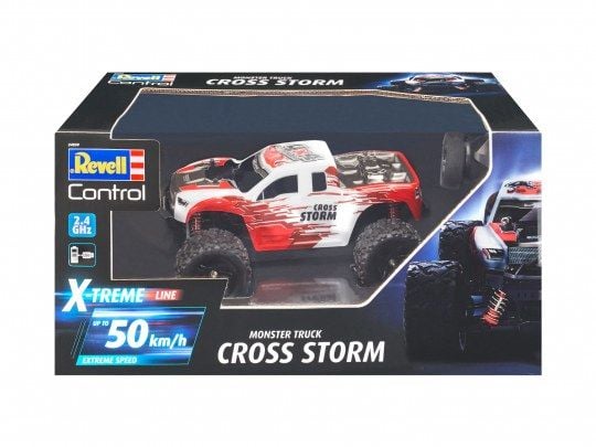 Revell X-Treme "CROSS STORM" elektrisk motor 1:18 beltevogn (24830)