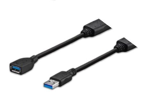 VivoLink - USB-kabel - USB-type A (hann) til USB Type B (hann) - USB 3.1 - 5 V - 1 A - 7 m - aktiv - svart