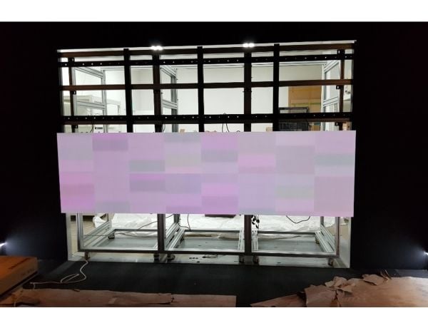 Samsung VG-LFJ08TWW - Monteringskomponent (rammesett) - for 3x3 videovegg - veggmonterbar - for The Wall IW008J, IW012J, IW016J