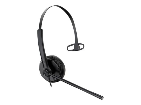 Yealink YHS34 Mono - Hodesett - on-ear - kablet - svart