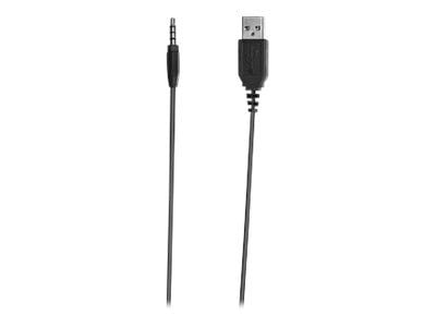 Jabra Biz 1100 EDU, Langallinen, 80 - 20000 Hz, Koulutus, 89 g, Kuulokkeet, Musta