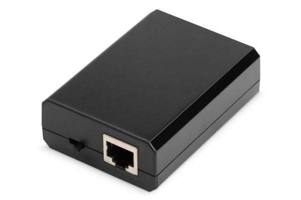 DIGITUS Professional DN-95204 - PoE fordeler - DC 34 - 57 V - 12 Watt - output-stikforbindelser: 1 - sort
