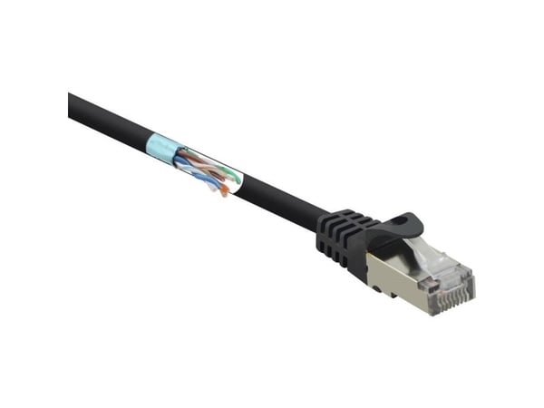 Renkforce RF-4732884, 5 m, Cat5e, F/UTP (FTP), RJ-45, RJ-45, Sort